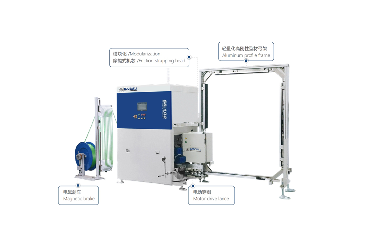 SS-102穿剑式侧面捆绑机 SS-102穿剑式侧面捆绑机